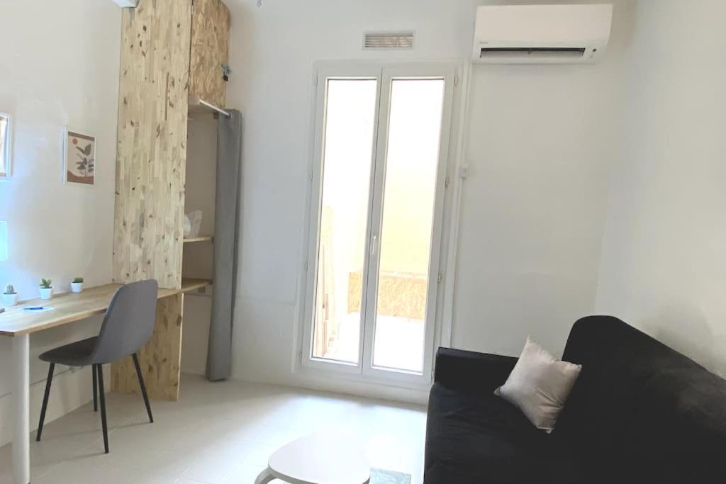Studio "Les Cactus" Avec Terrasse A 5 Min A Pied De La Plage Nice Ngoại thất bức ảnh