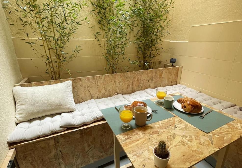Studio "Les Cactus" Avec Terrasse A 5 Min A Pied De La Plage Nice Ngoại thất bức ảnh